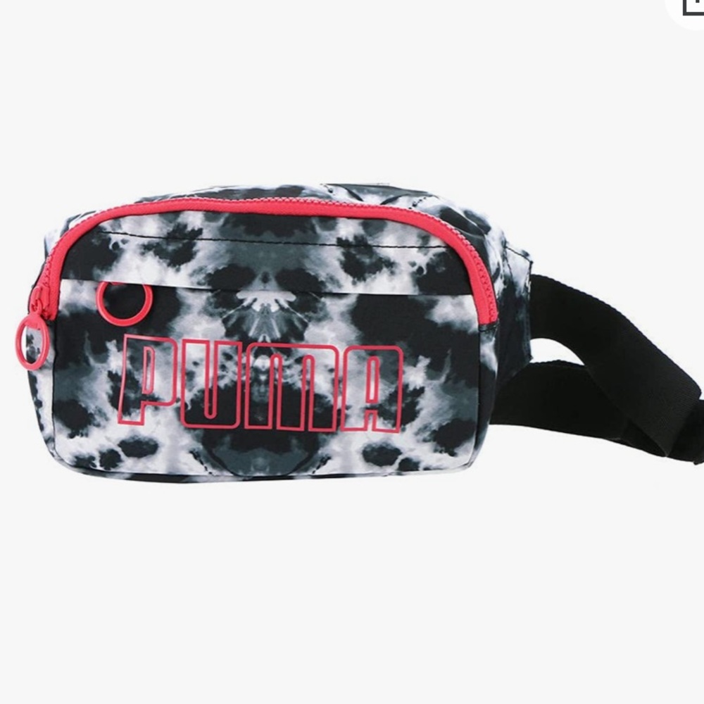 PUMA Icon Printed Waist Pack Black